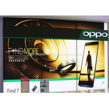 Advertising Strectch Frameless Fabric Light Box Display